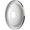 Ekena Millwork Traditional PVC Ceiling Medallion (Fits Canopies up to 9 1/2"), 16"OD x 3 1/2"ID x 1 3/8"P CMP16TRCCH